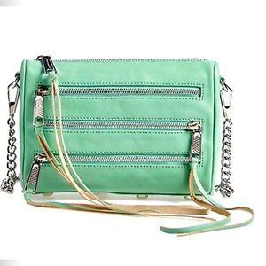 Trade 🤠 Rebecca Minkoff Mint Green Tassel Crossbody ☘️🌼